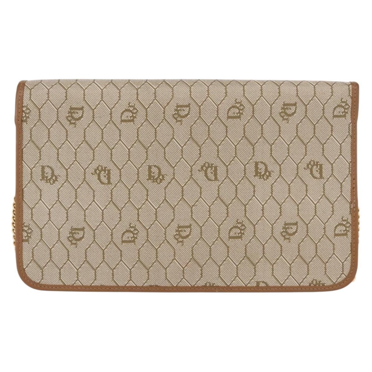 Dior Christian Dior Vintage Honeycomb chain Canvas Size ONE SIZE - 2 Thumbnail