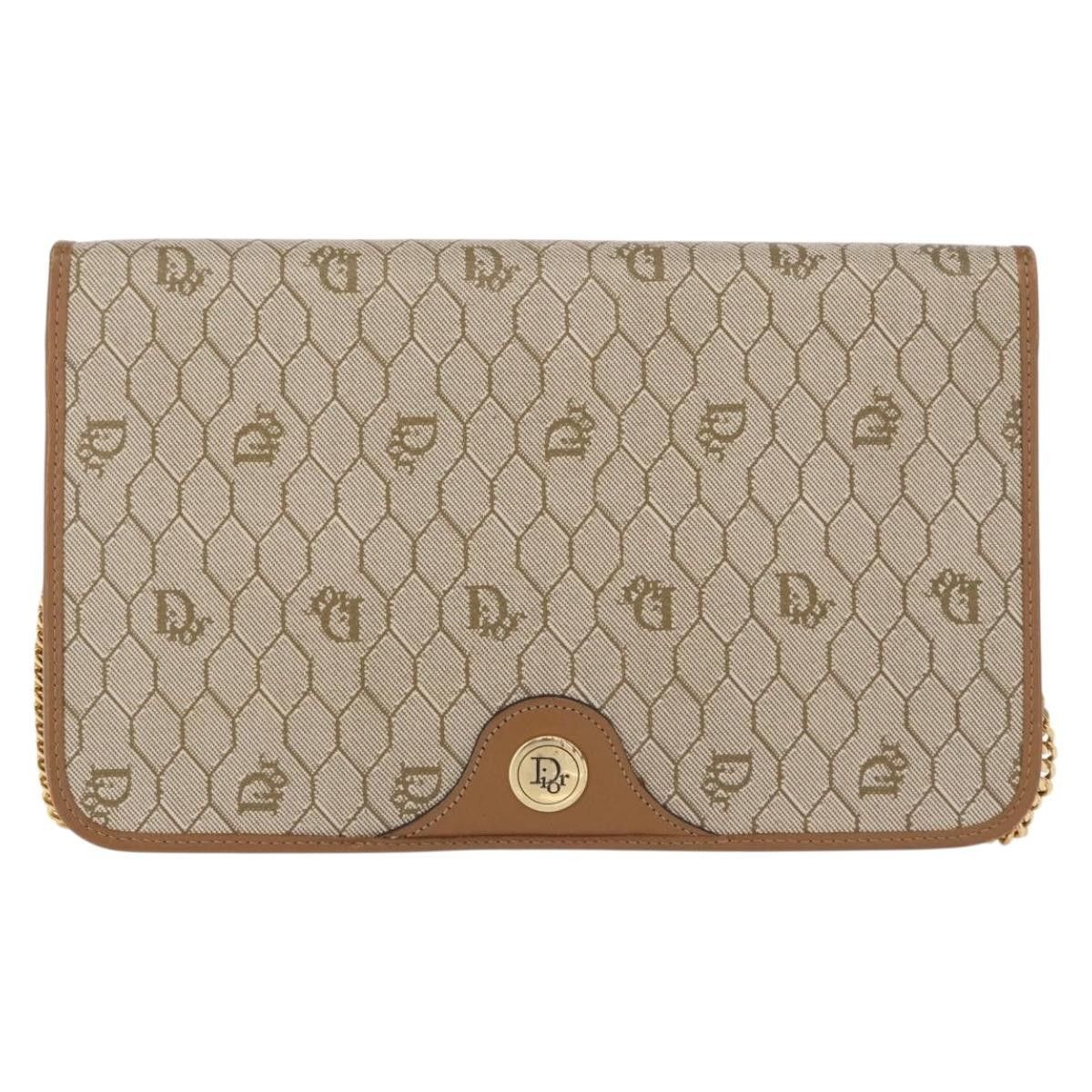 Dior Christian Dior Vintage Honeycomb chain Canvas Size ONE SIZE - 17 Thumbnail
