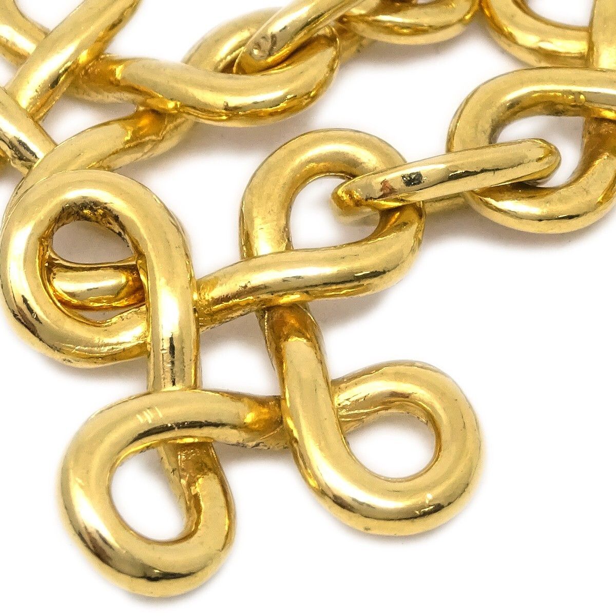Chanel Chanel Vintage CC Round Drop Clip-On Earrings Metal Size ONE SIZE - 2 Thumbnail