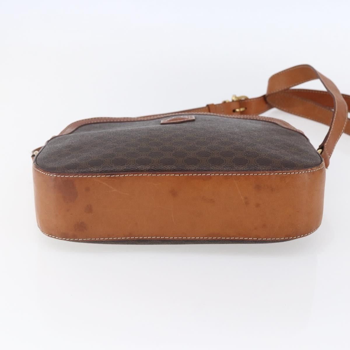 Celine Celine Vintage Macadam Shoulder Bag Canvas and Leather Size ONE SIZE - 14 Thumbnail