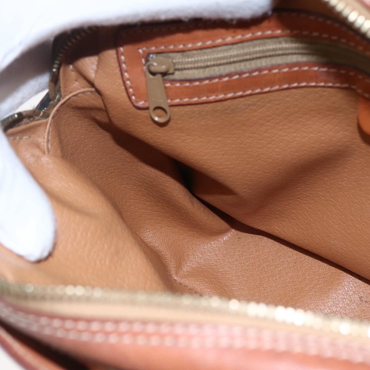 Celine Celine Vintage Macadam Shoulder Bag Canvas and Leather Size ONE SIZE - 21 Thumbnail