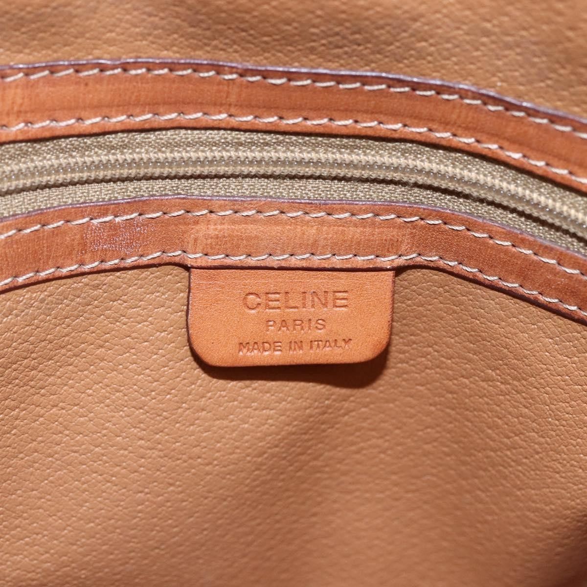 Celine Celine Vintage Macadam Shoulder Bag Canvas and Leather Size ONE SIZE - 6 Thumbnail