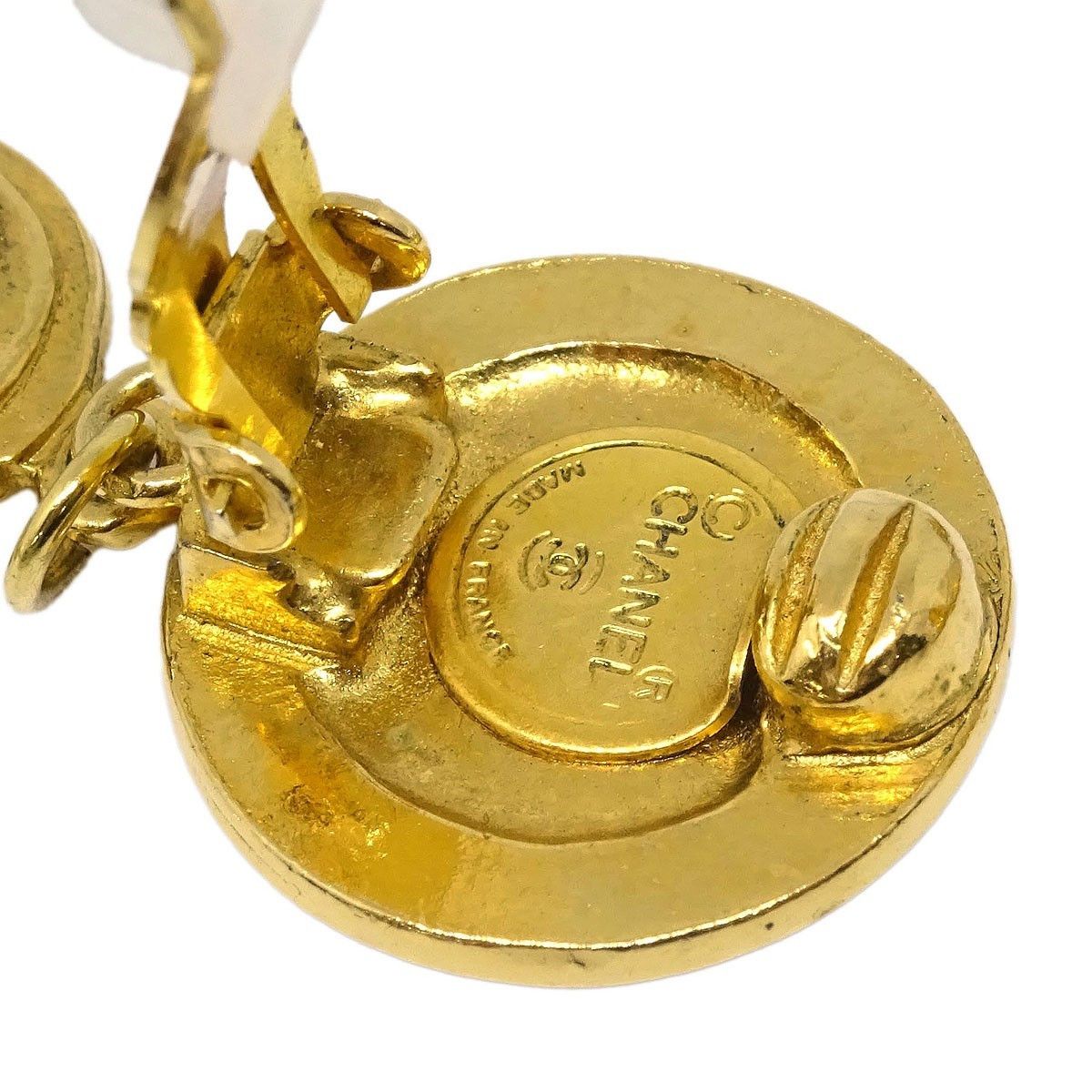 Chanel Chanel Vintage Triple cc earrings Metal Size ONE SIZE - 4 Thumbnail