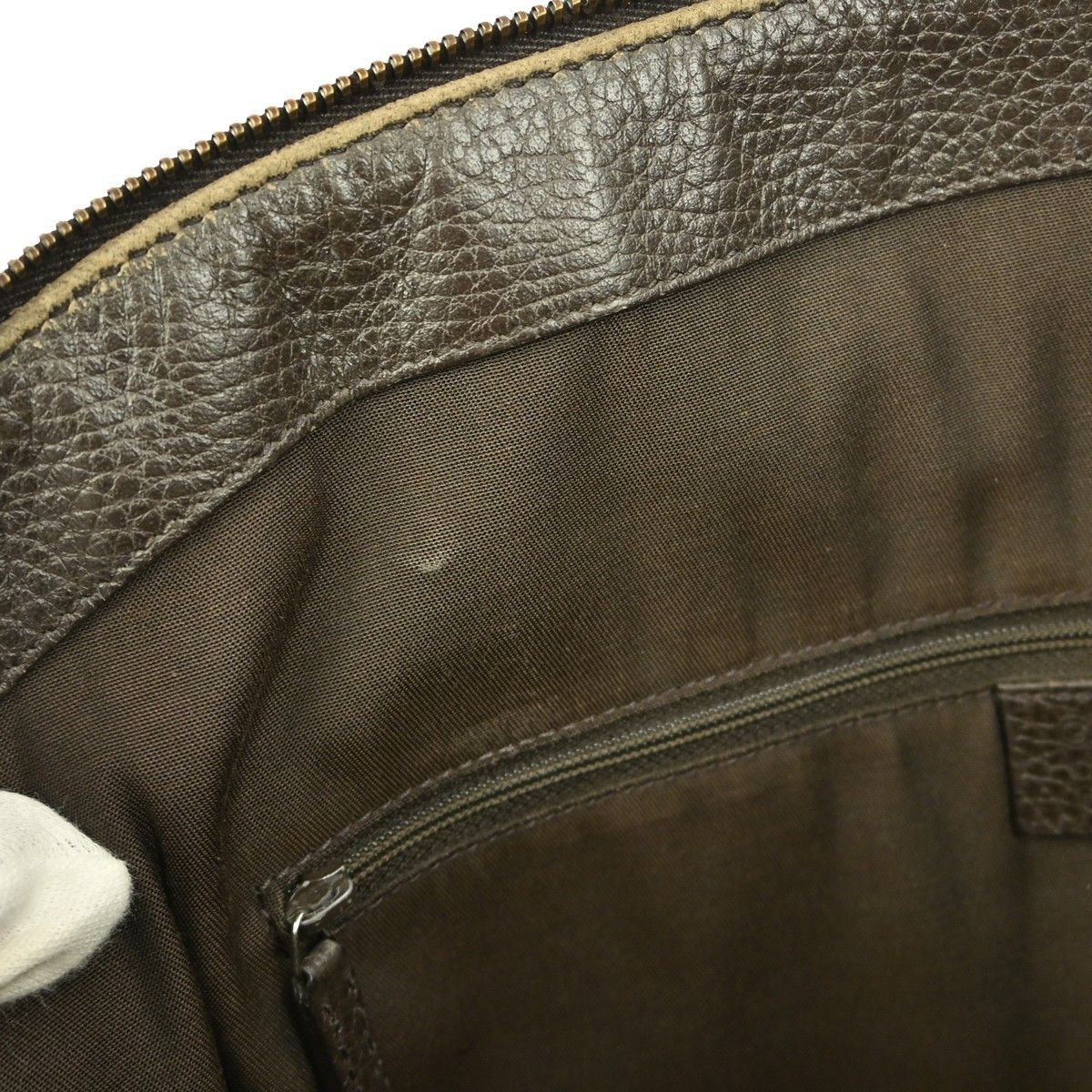 Gucci Gucci Britt Convertible Dome Satchel Leather Size ONE SIZE - 10 Thumbnail