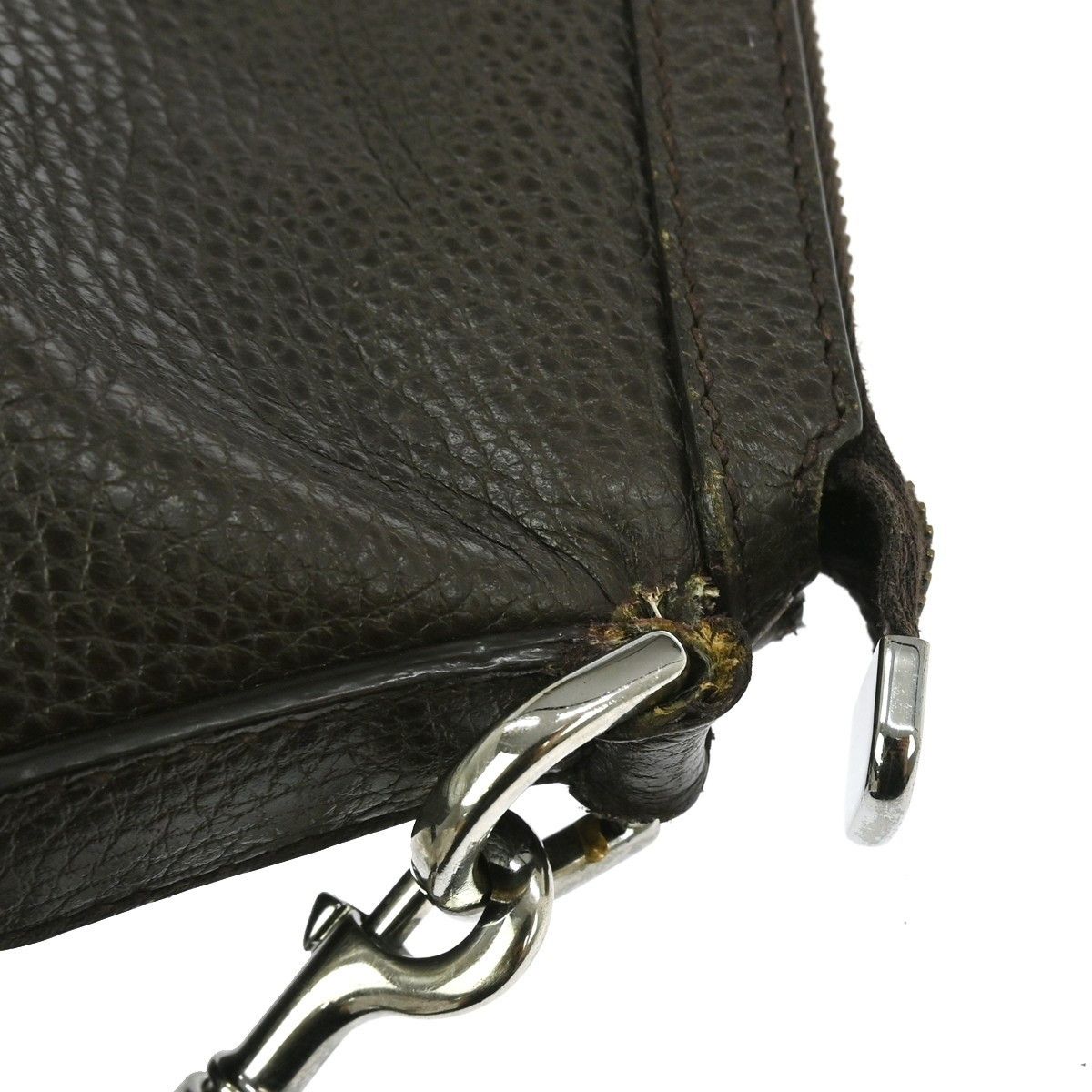 Gucci Gucci Britt Convertible Dome Satchel Leather Size ONE SIZE - 9 Thumbnail