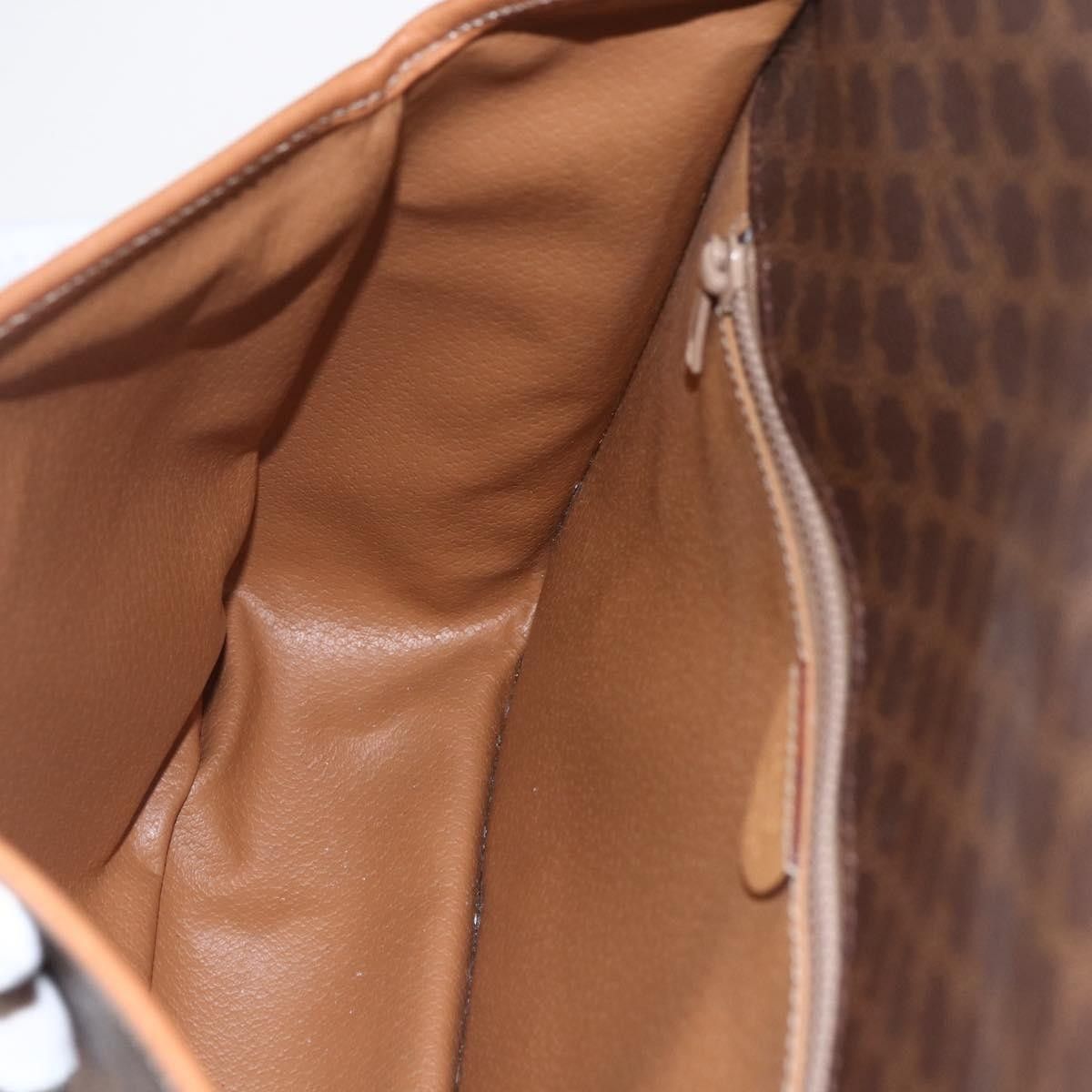 Celine Celine Vintage Macadam Shoulder Bag Canvas and Leather Size ONE SIZE - 20 Thumbnail