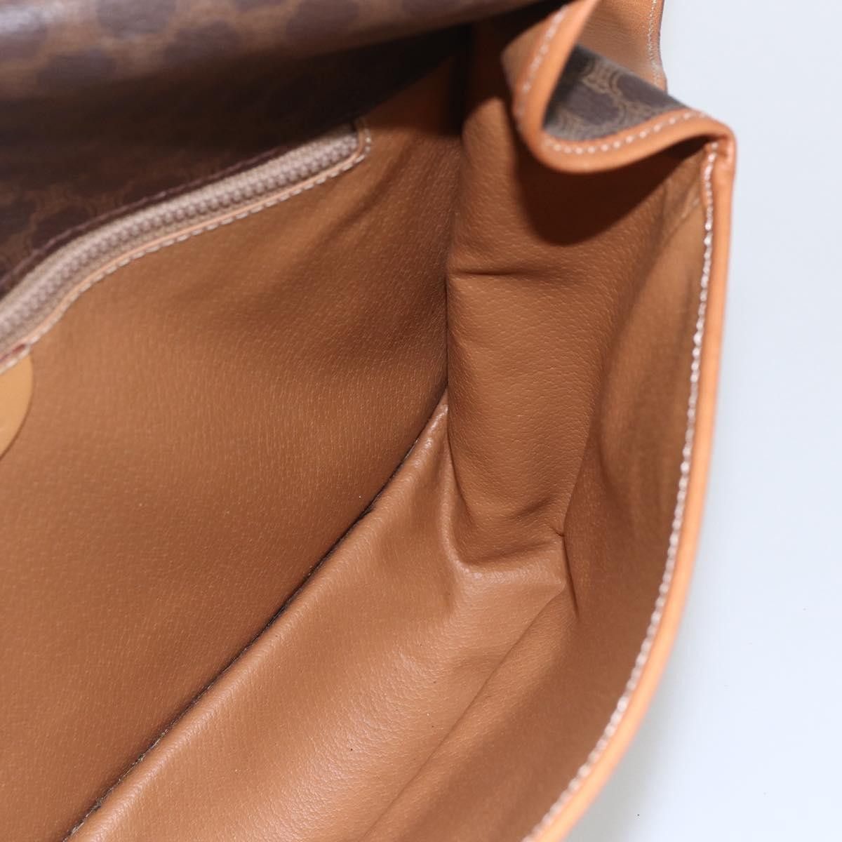 Celine Celine Vintage Macadam Shoulder Bag Canvas and Leather Size ONE SIZE - 19 Thumbnail