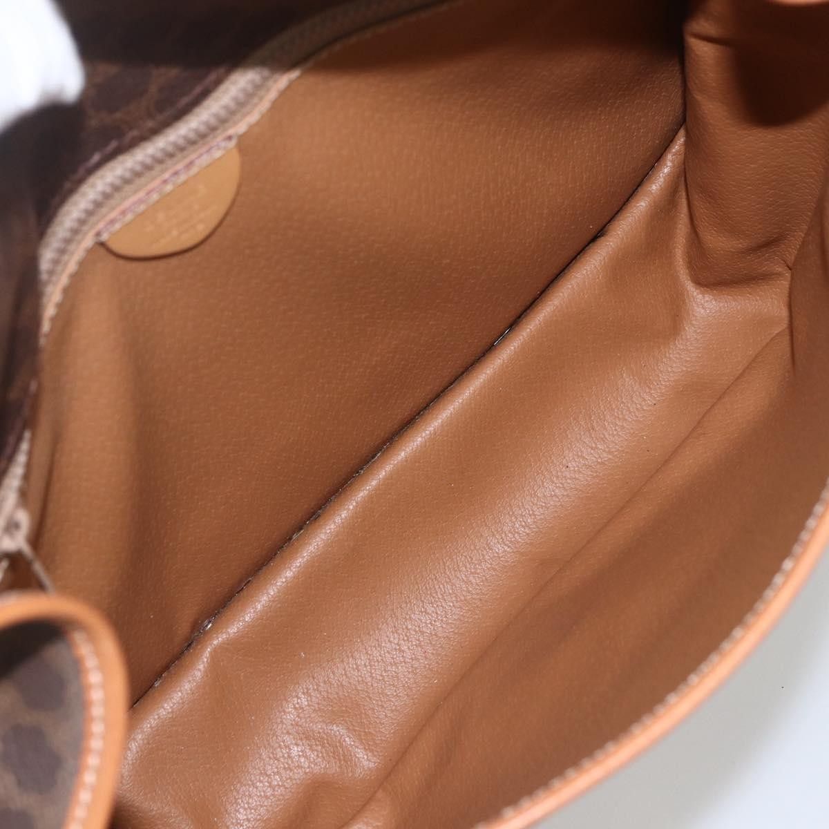 Celine Celine Vintage Macadam Shoulder Bag Canvas and Leather Size ONE SIZE - 5 Thumbnail