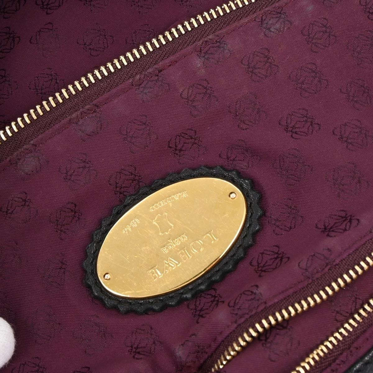 Loewe Loewe Anagram Logo Nappa Aire Hand Bag Leather Size ONE SIZE - 7 Thumbnail