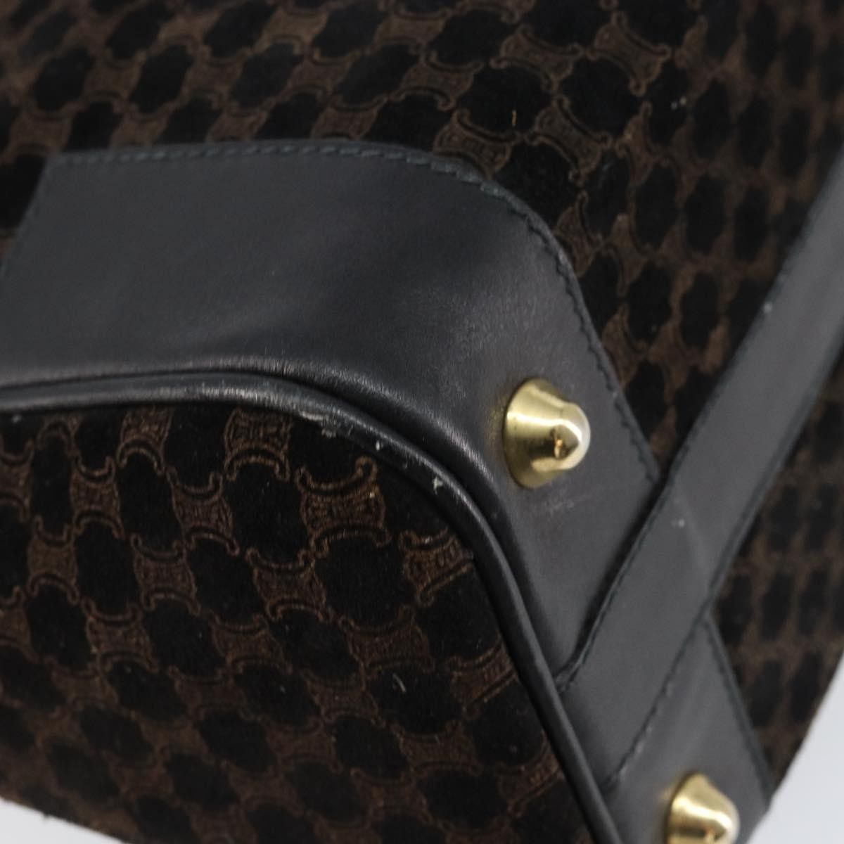 Celine Celine Vintage Macadam C Macadam Suede Size ONE SIZE - 11 Thumbnail
