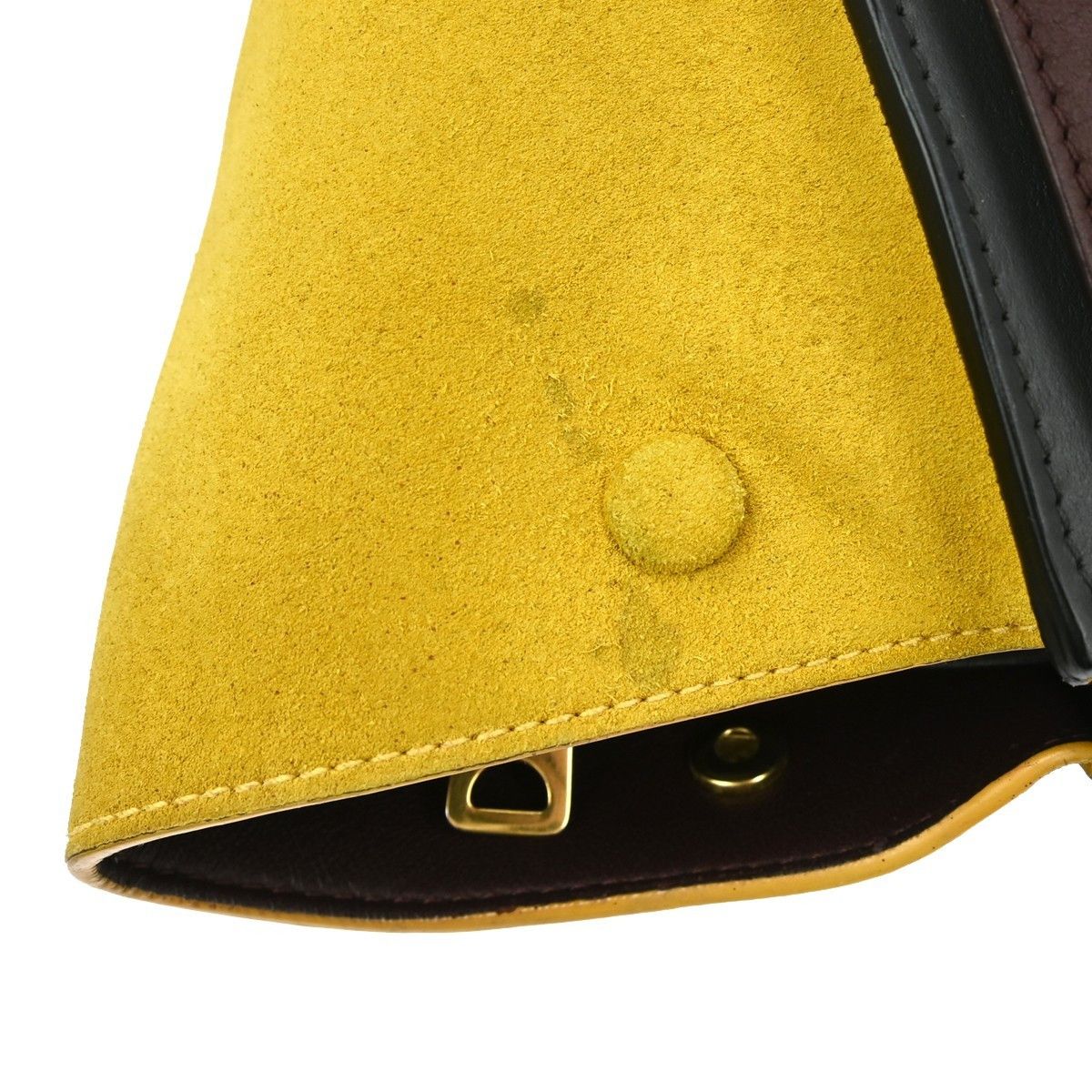 Celine Celine Trapeze Bag Leather with Suede Size ONE SIZE - 5 Thumbnail