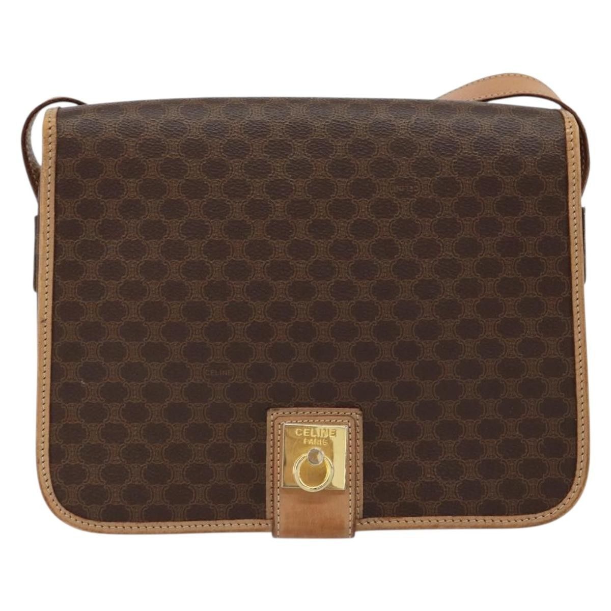 Celine Celine Vintage Macadam Canvas and Leather Size ONE SIZE - 18 Thumbnail