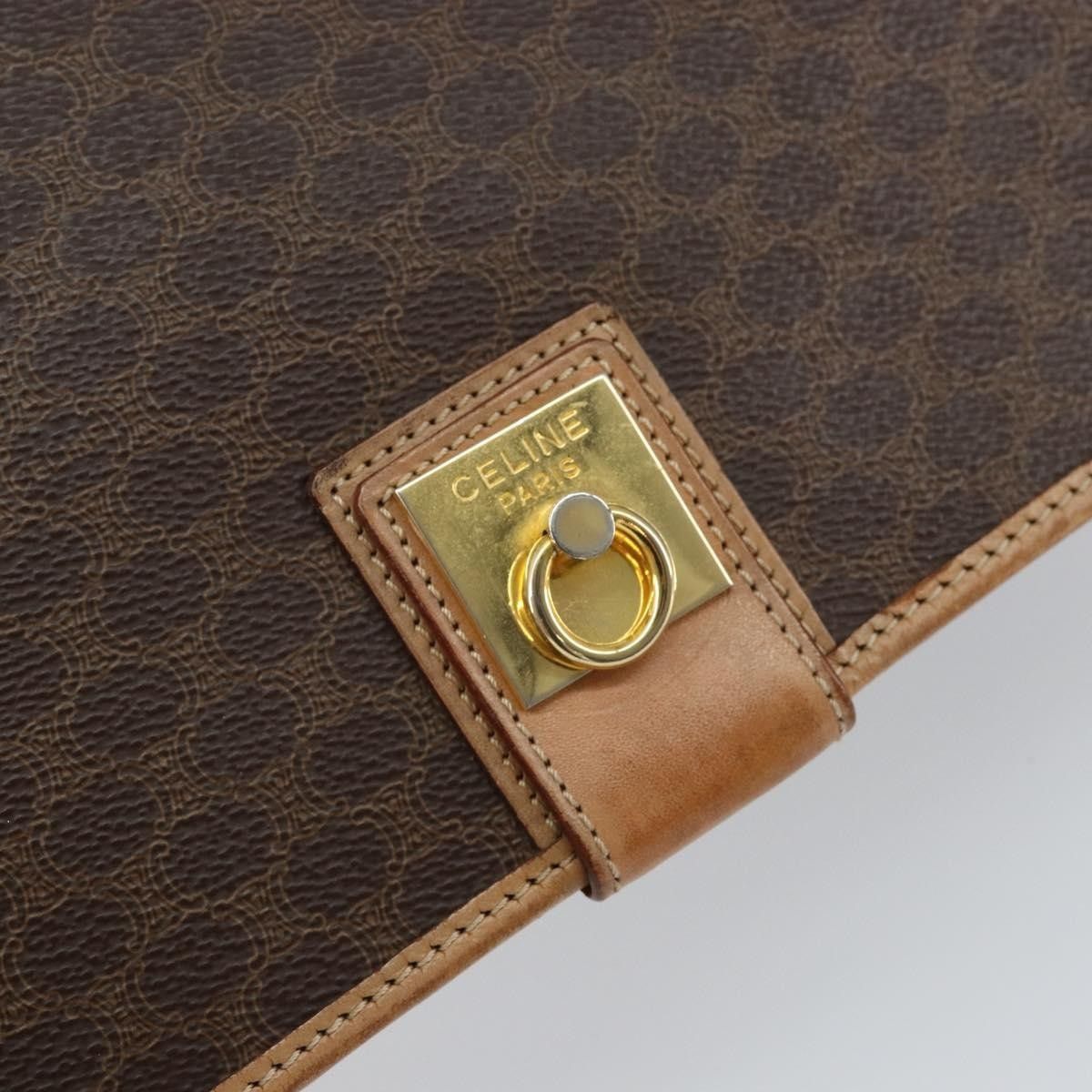 Celine Celine Vintage Macadam Canvas and Leather Size ONE SIZE - 12 Thumbnail