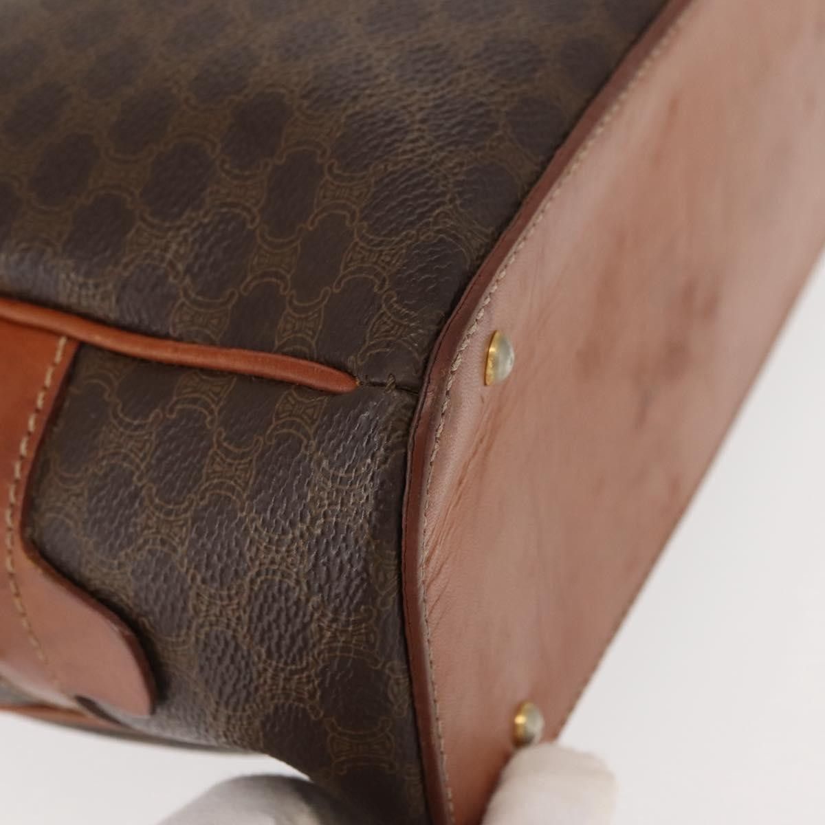 Celine Celine Vintage Macadam Canvas and Leather Size ONE SIZE - 10 Thumbnail