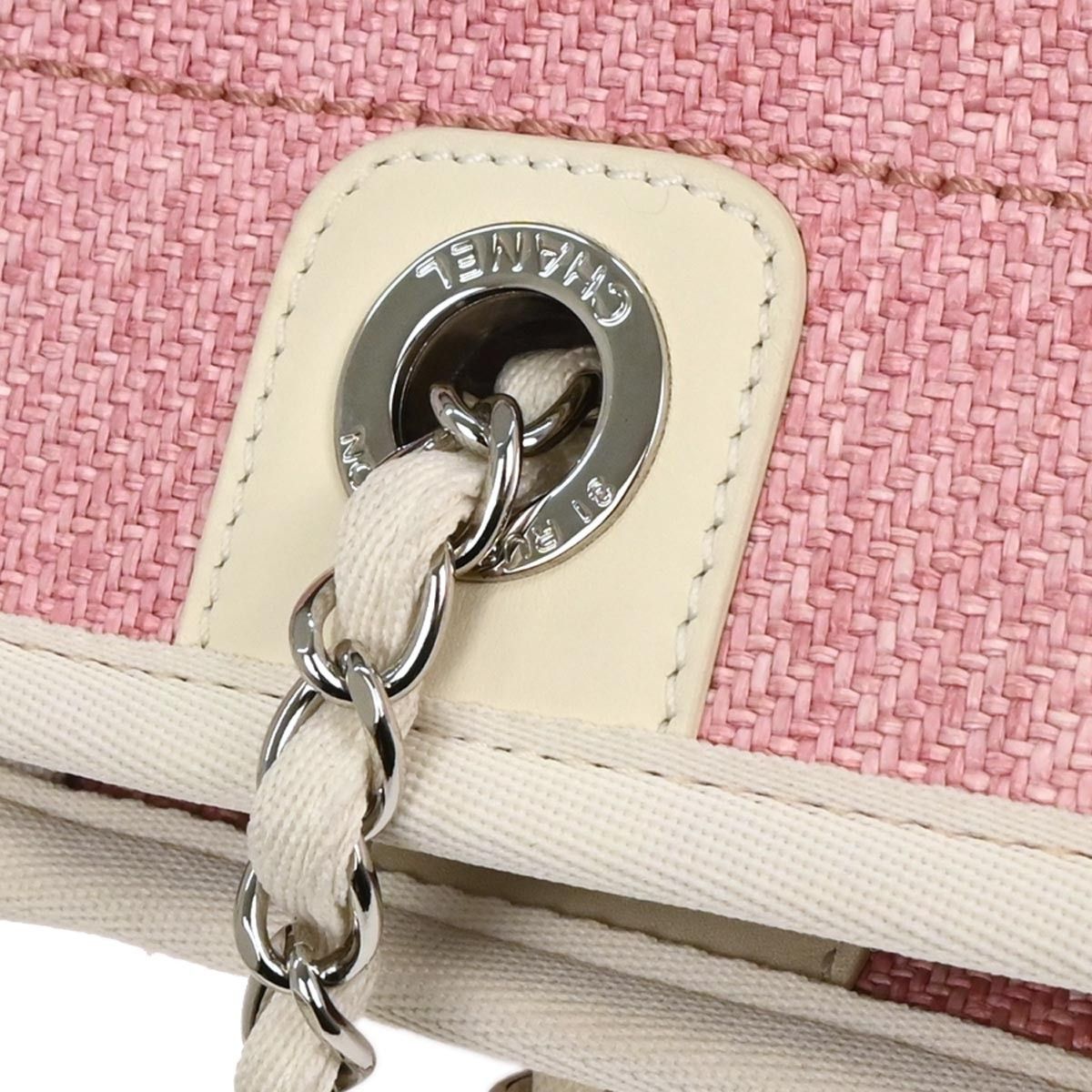 Chanel Chanel Deauville Tote Canvas Size ONE SIZE - 7 Thumbnail