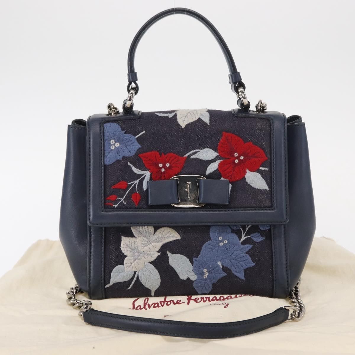 Salvatore Ferragamo Salvatore Ferragamo Vala Leather Size ONE SIZE - 13 Thumbnail