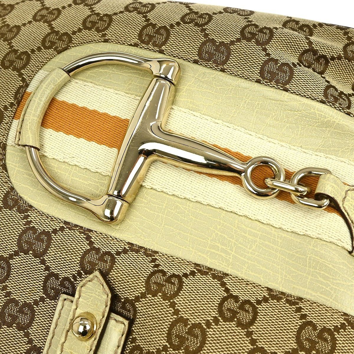 Gucci Gucci Hasler Tote GG Canvas Size ONE SIZE - 7 Thumbnail