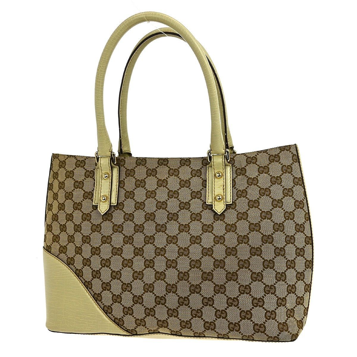 Gucci Gucci Hasler Tote GG Canvas Size ONE SIZE - 2 Thumbnail