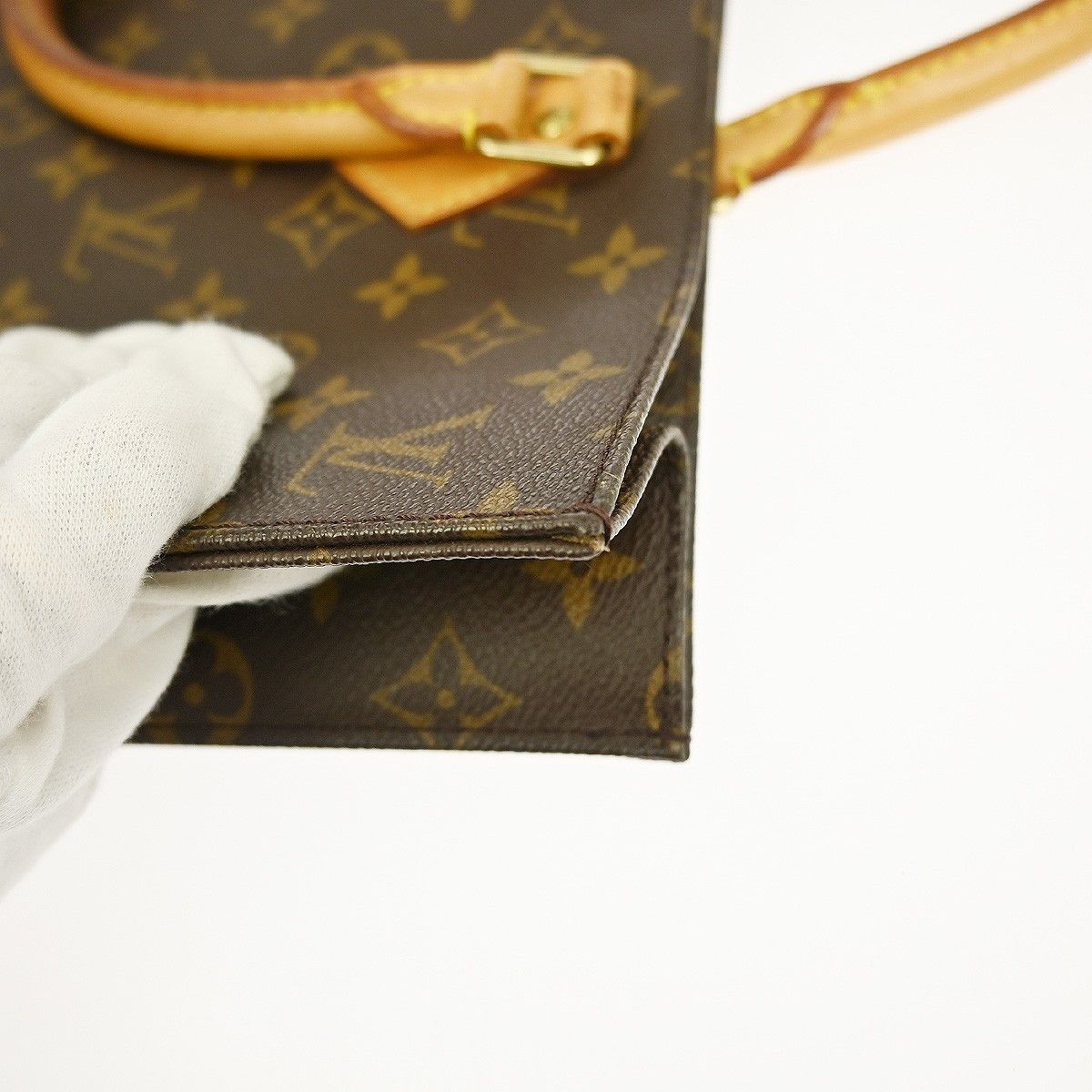 Louis Vuitton Louis Vuitton Sac Plat Bag Monogram Canvas Size ONE SIZE - 8 Thumbnail