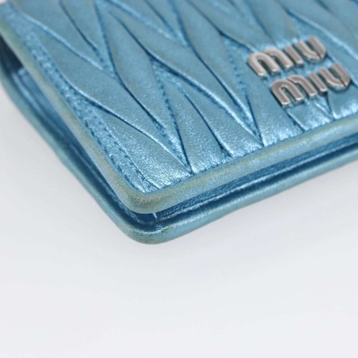 Miu Miu Miu Miu Matelasse Wallet Leather Size ONE SIZE - 9 Thumbnail