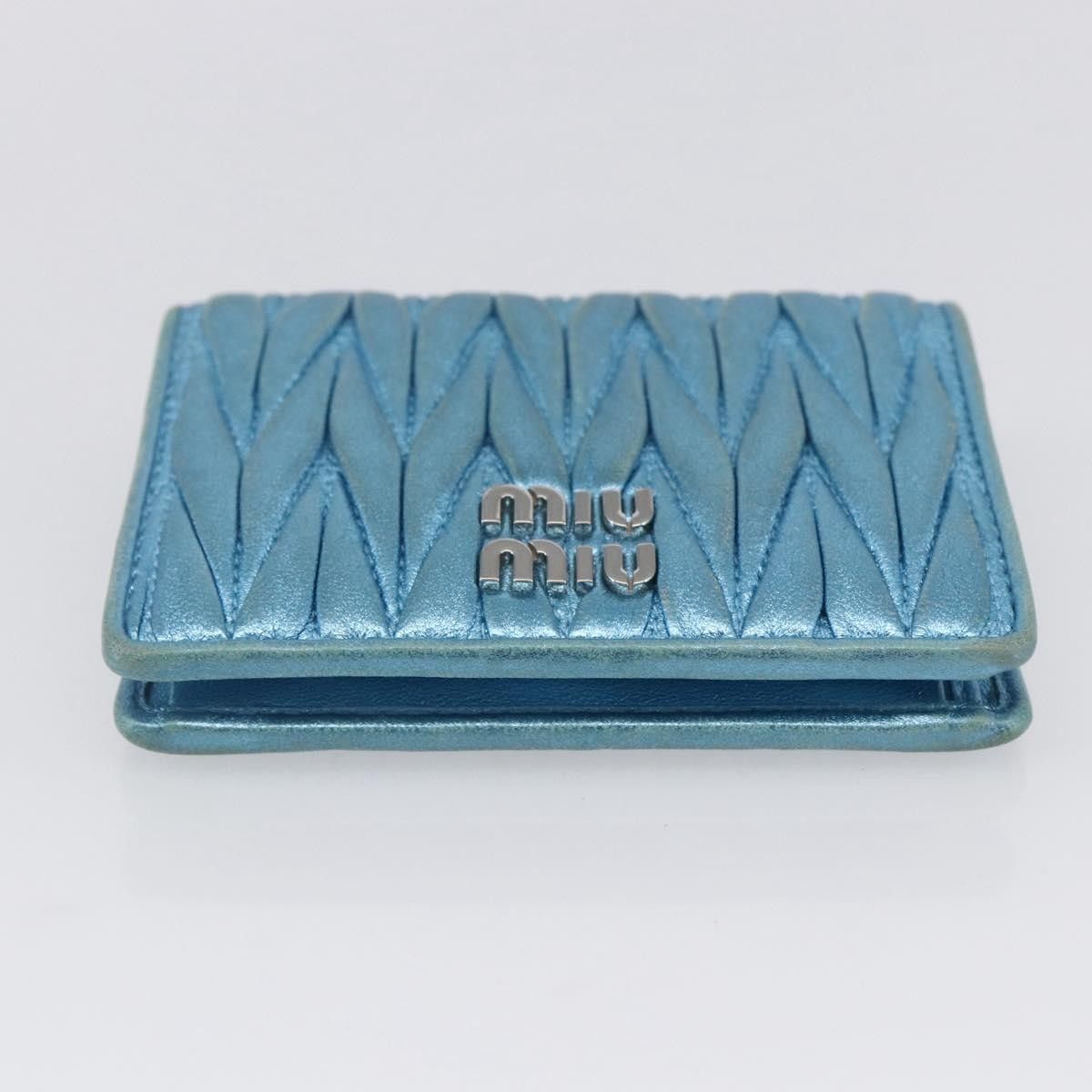Miu Miu Miu Miu Matelasse Wallet Leather Size ONE SIZE - 13 Thumbnail