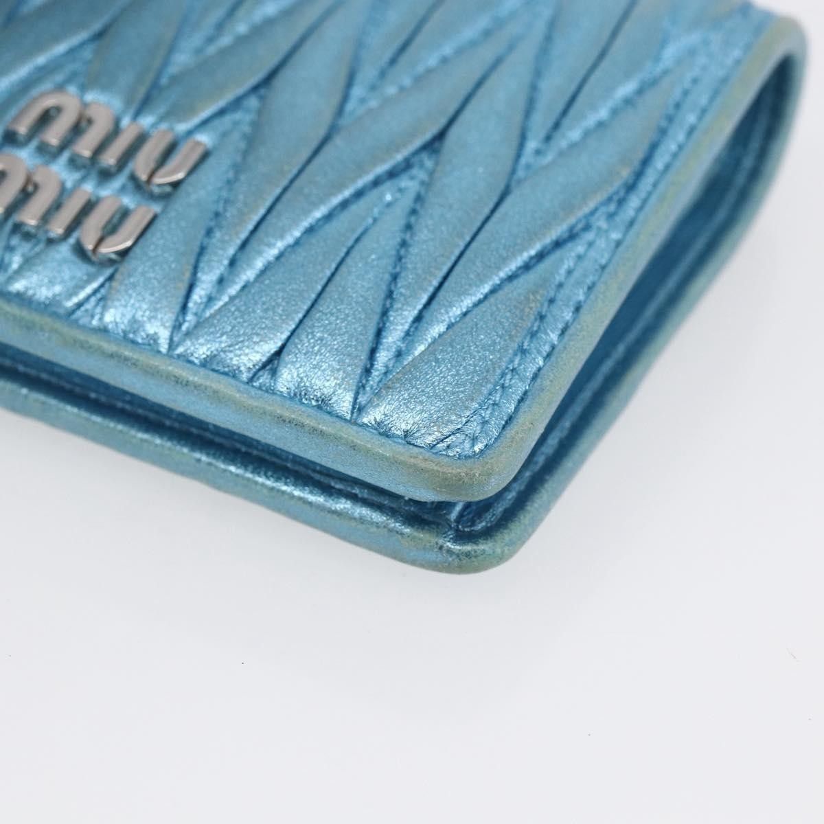 Miu Miu Miu Miu Matelasse Wallet Leather Size ONE SIZE - 8 Thumbnail
