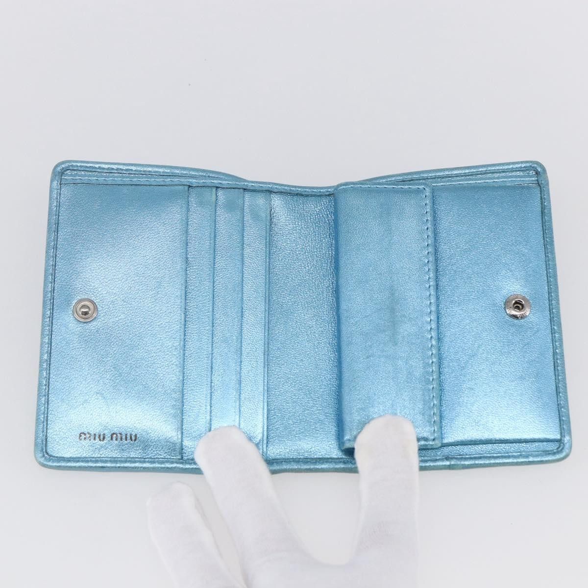 Miu Miu Miu Miu Matelasse Wallet Leather Size ONE SIZE - 5 Thumbnail