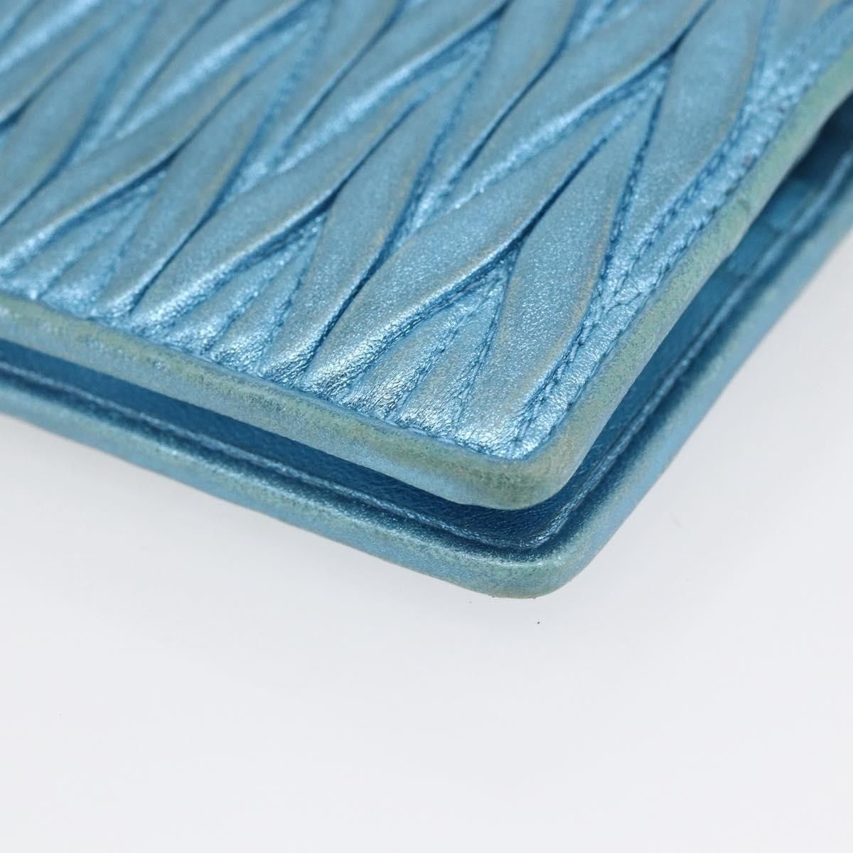 Miu Miu Miu Miu Matelasse Wallet Leather Size ONE SIZE - 10 Thumbnail