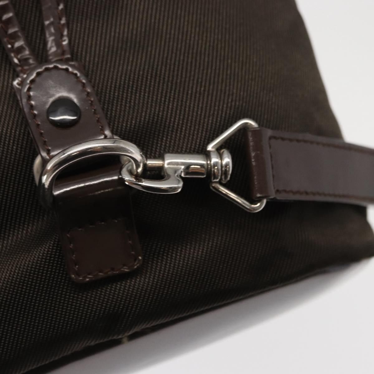 Gucci Gucci Vintage Bamboo Sling Backpack Nylon Size ONE SIZE - 15 Thumbnail