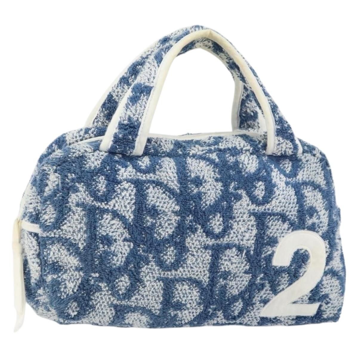 Dior Christian Dior Vintage Trotter Handbag Canvas Size ONE SIZE - 22 Thumbnail
