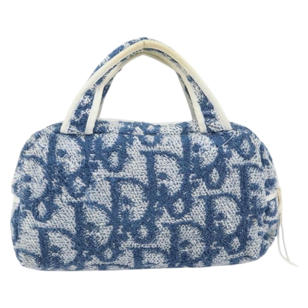 Dior Christian Dior Vintage Trotter Handbag Canvas Size ONE SIZE - 2 Thumbnail