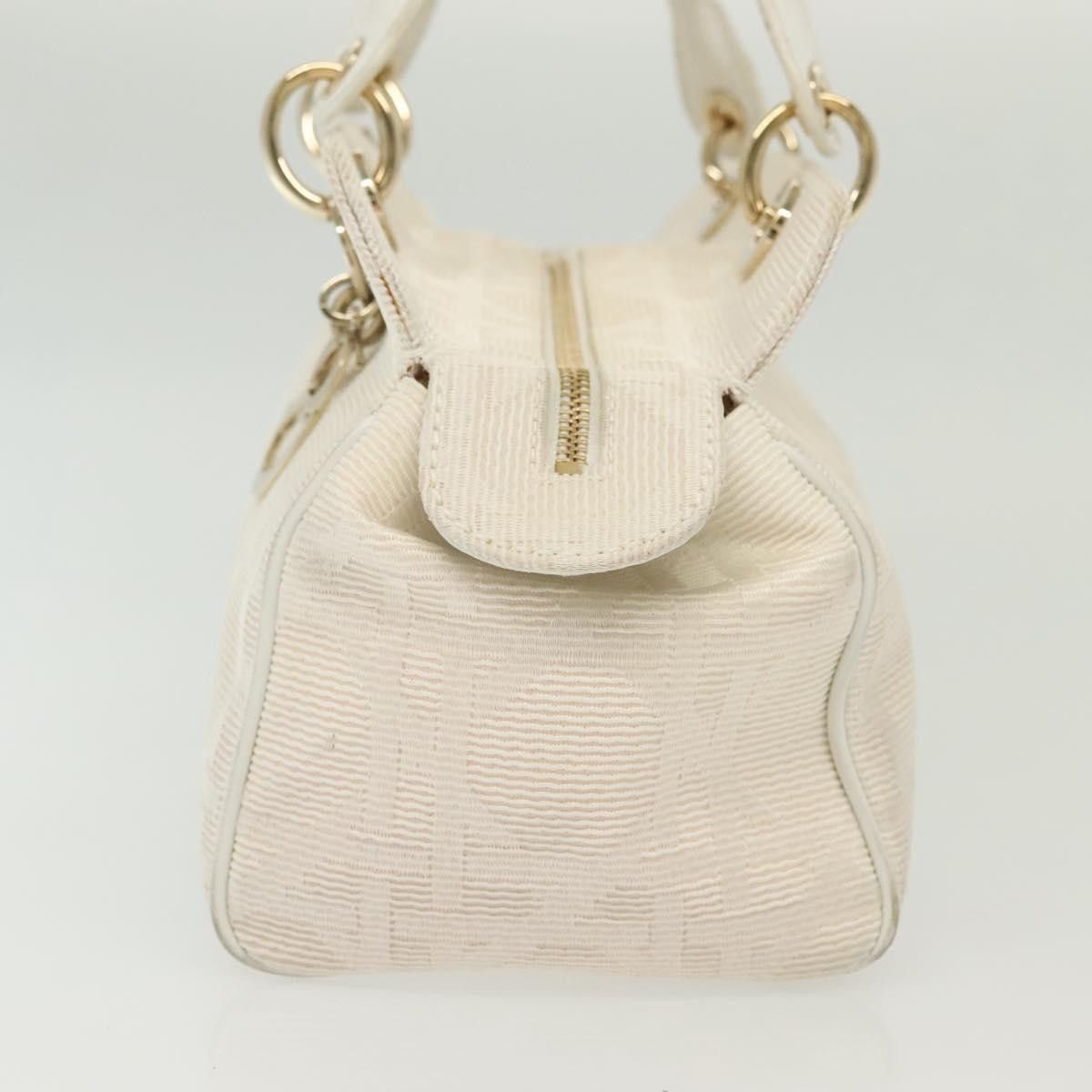 Dior Christian Dior Cannage Handbag Canvas Size ONE SIZE - 3 Thumbnail