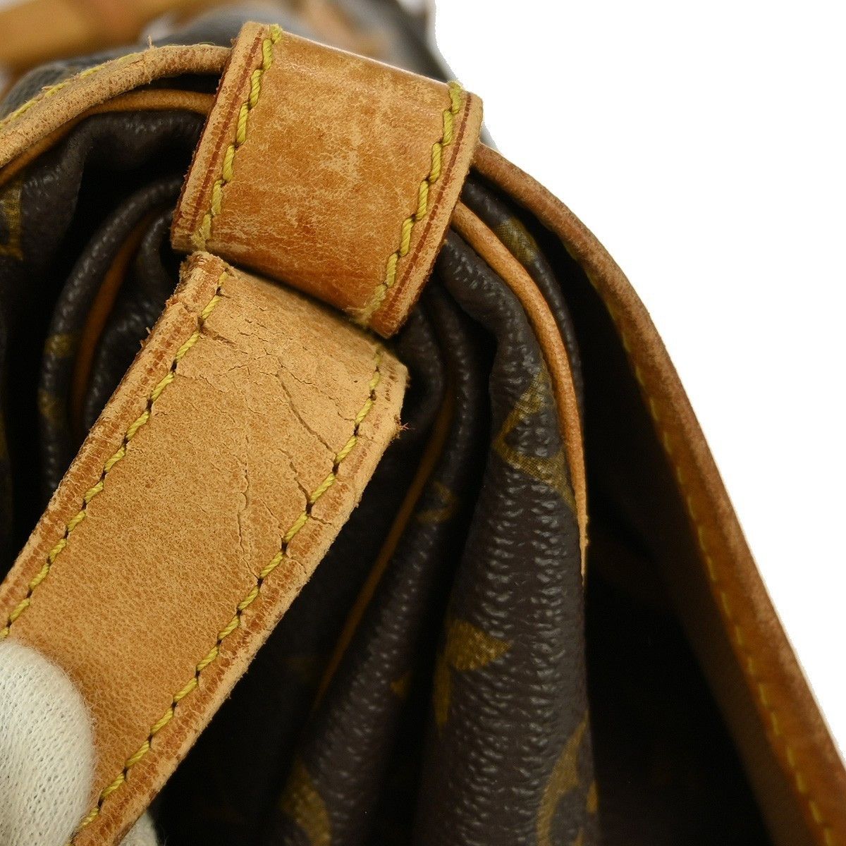 Louis Vuitton Louis Vuitton Saumur Handbag Monogram Canvas Size ONE SIZE - 6 Thumbnail