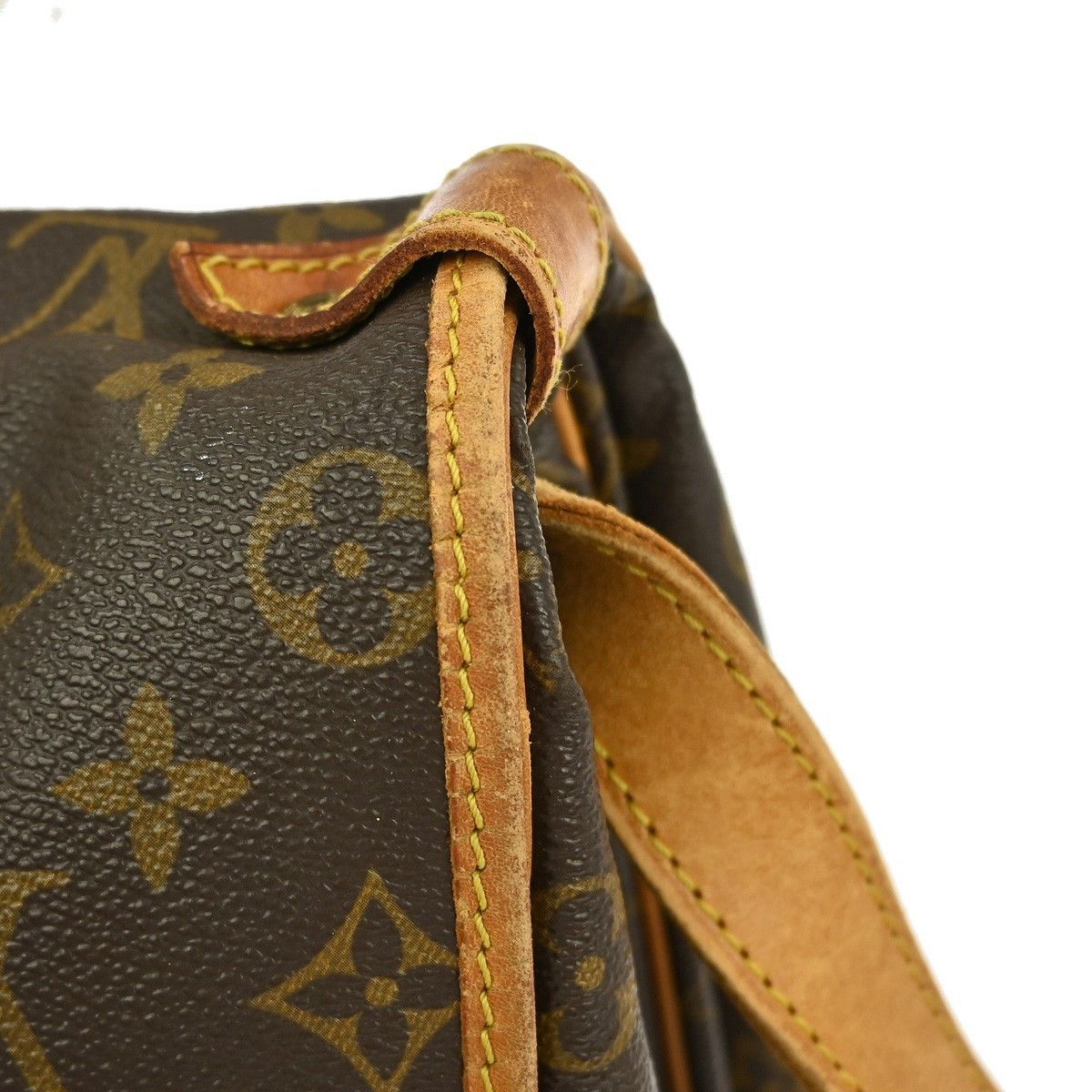 Louis Vuitton Louis Vuitton Saumur Handbag Monogram Canvas Size ONE SIZE - 9 Thumbnail