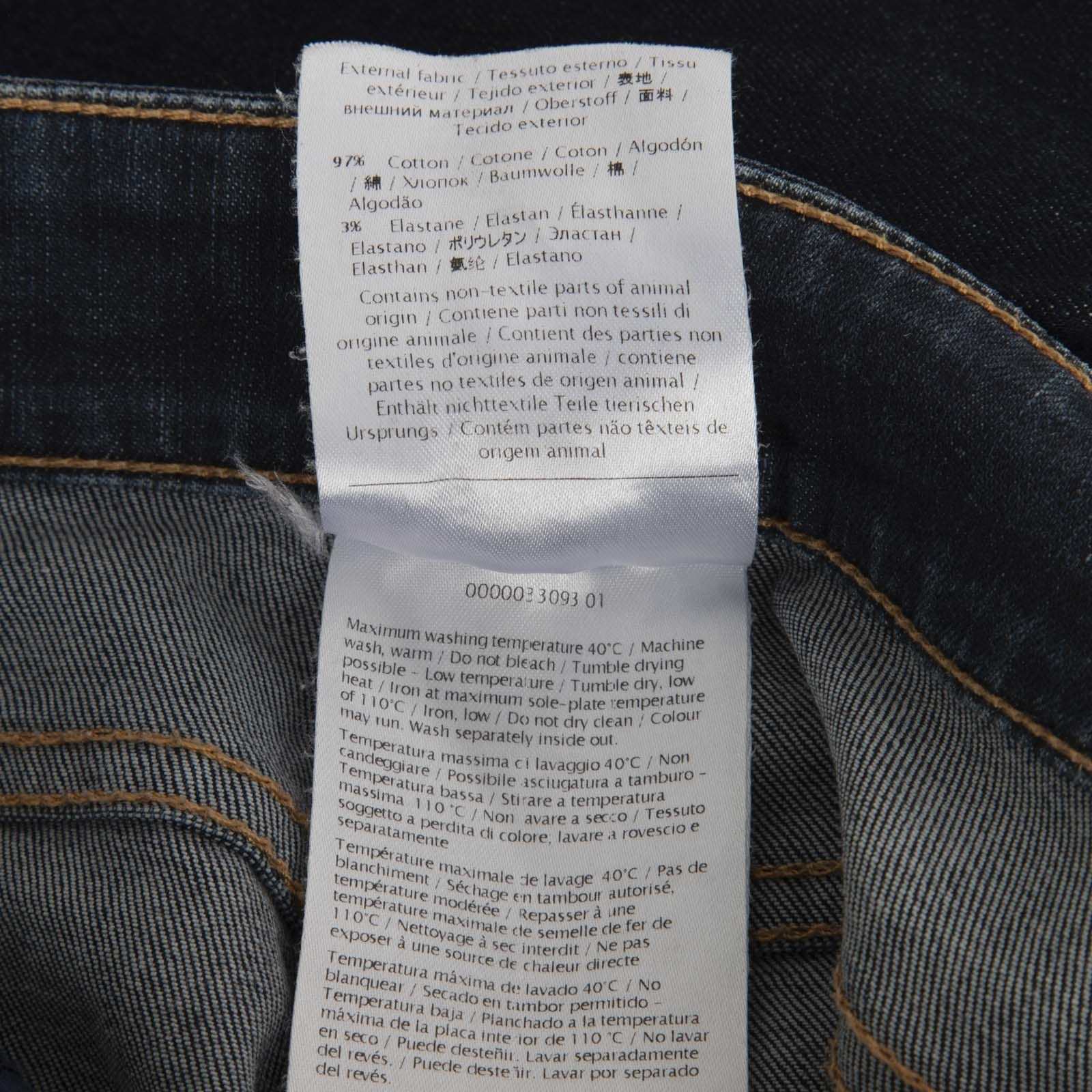 Valentino Red Valentino Blue Denim Skinny Jeans Size 28" / US 6 / IT 42 - 5 Thumbnail