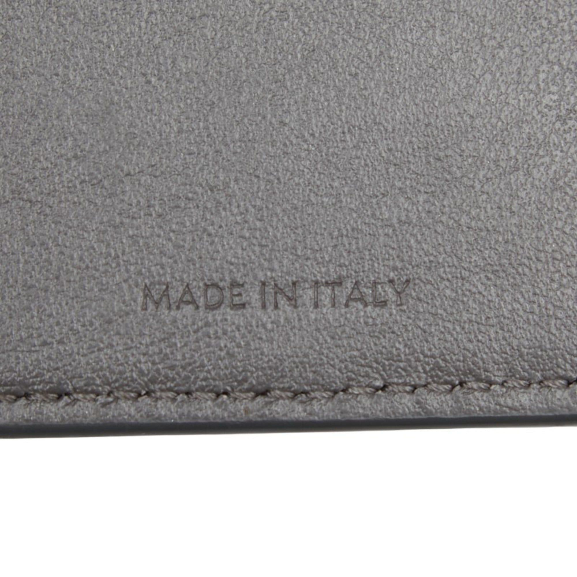 Celine Celine Tri-fold Wallet Gray Leather Women's CELINE Size ONE SIZE - 9 Thumbnail