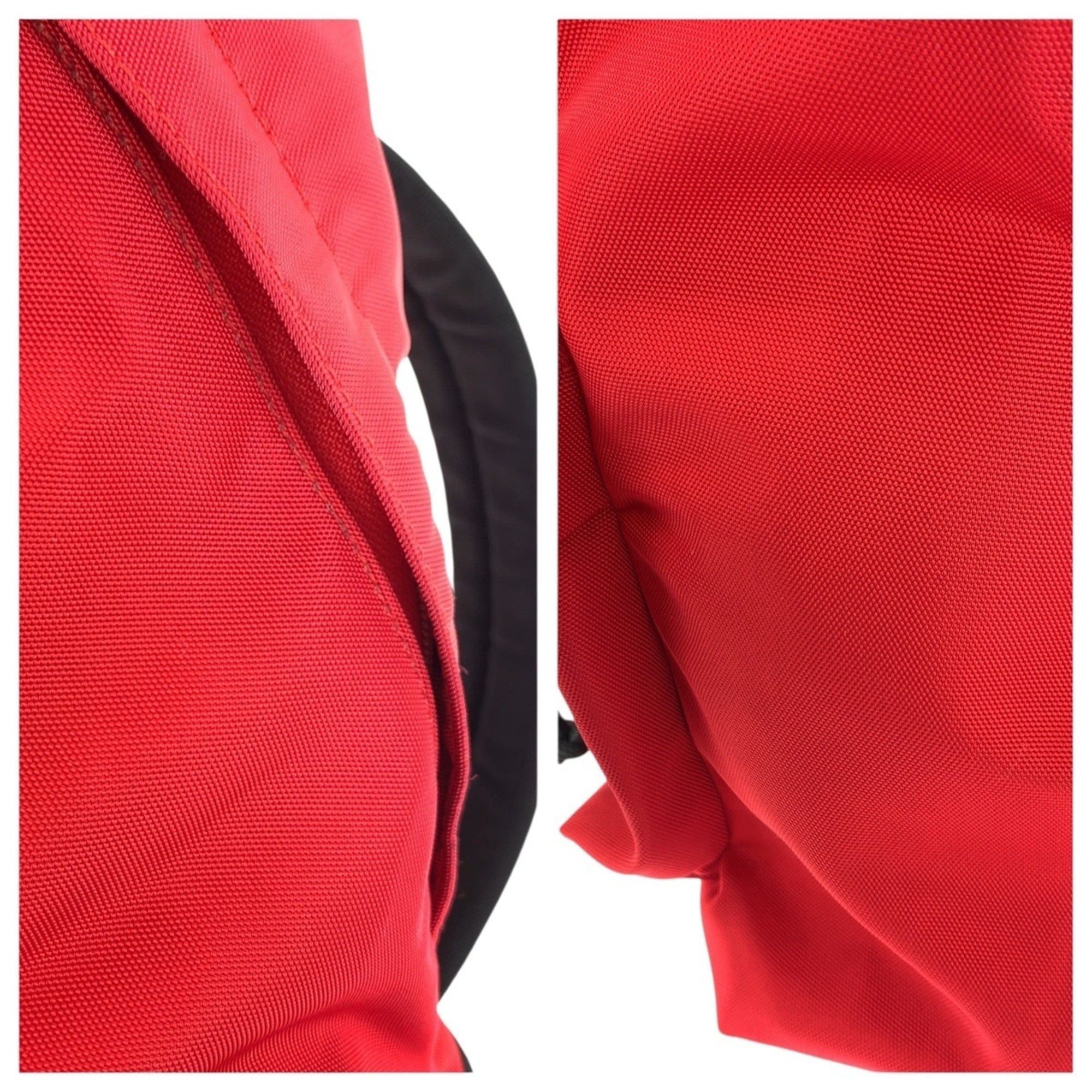 Balenciaga BALENCIAGA Explorer Red and Black Canvas 503221 Backpack/Daypack, Unisex, Women's Size ONE SIZE - 6 Thumbnail