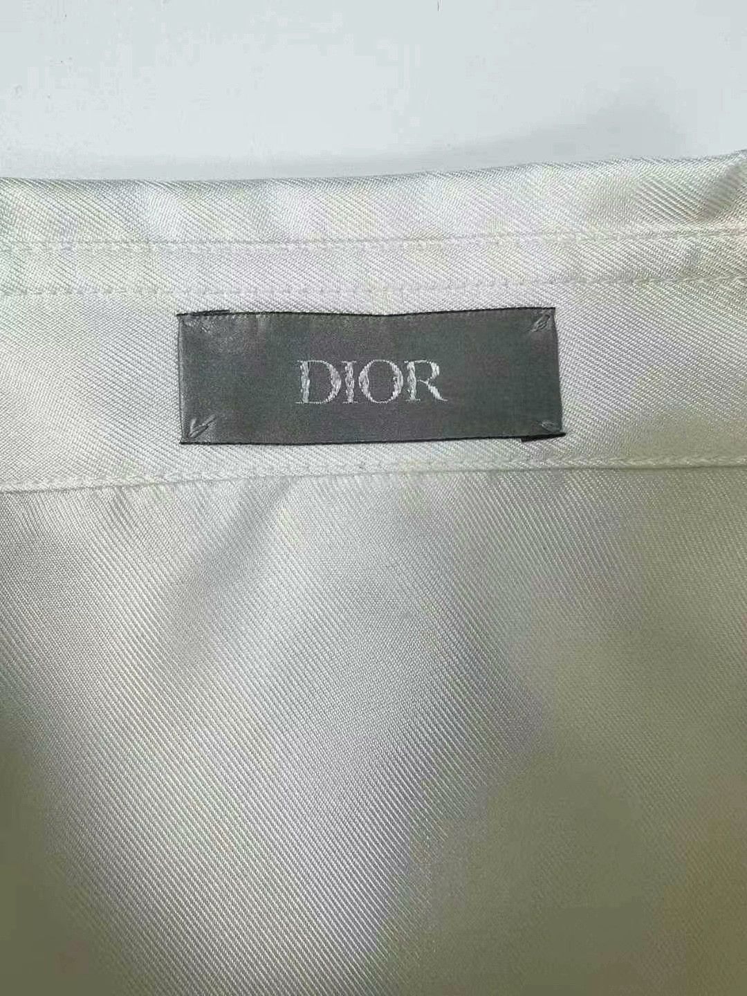 Dior dior long sleeve silk artist logo shirt Size US L / EU 52-54 / 3 - 3 Thumbnail