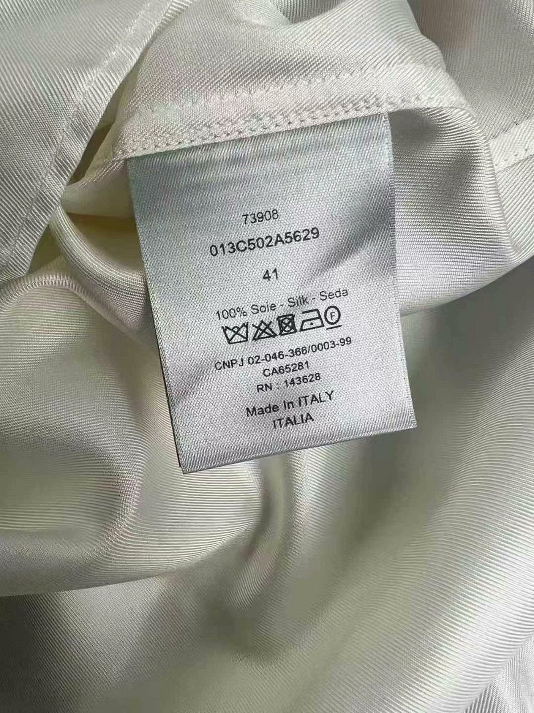 Dior dior long sleeve silk artist logo shirt Size US L / EU 52-54 / 3 - 5 Thumbnail
