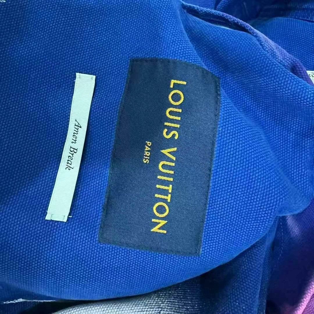 Louis Vuitton louis vuitton blue pink gradient denim jacket Size L / US 10 / IT 46 - 7 Thumbnail