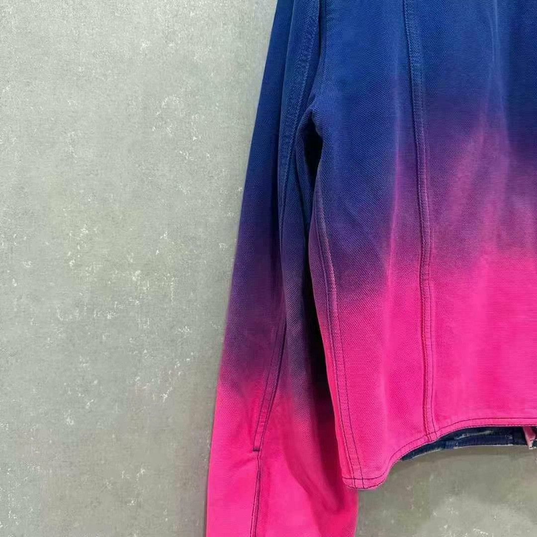 Louis Vuitton louis vuitton blue pink gradient denim jacket Size L / US 10 / IT 46 - 6 Thumbnail