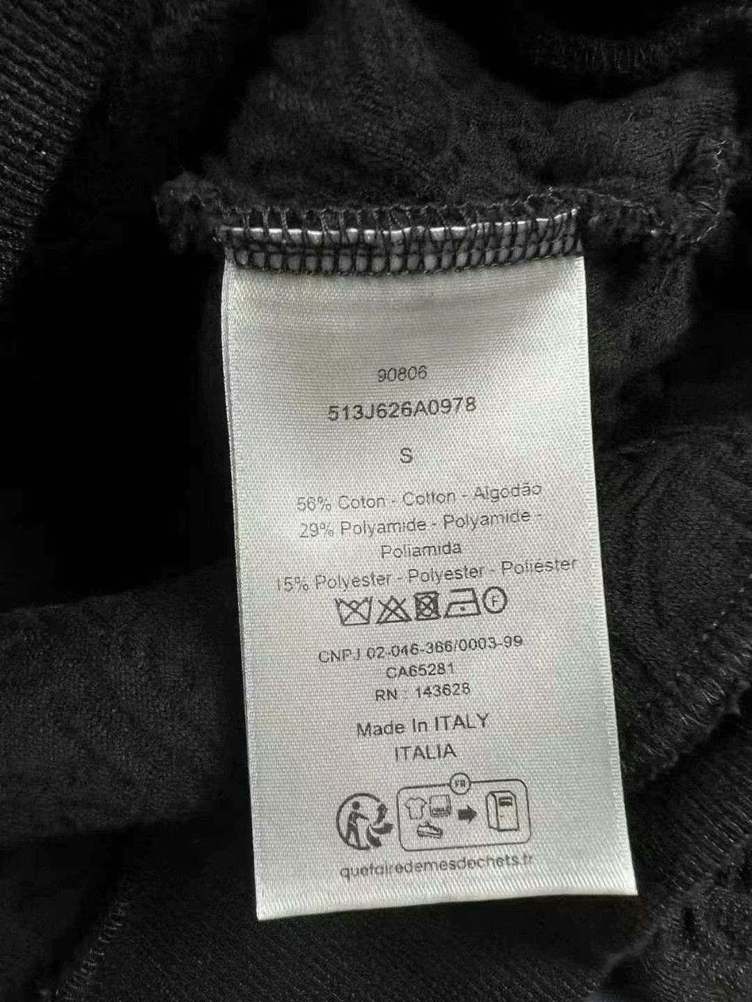 Dior dior black logo hoodie with tag Size S / US 4 / IT 40 - 7 Thumbnail
