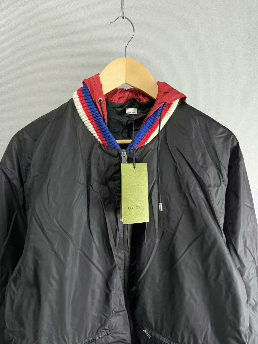 Gucci gucci black vintage hooded jacket size 54 Size US L / EU 52-54 / 3 - 3 Thumbnail