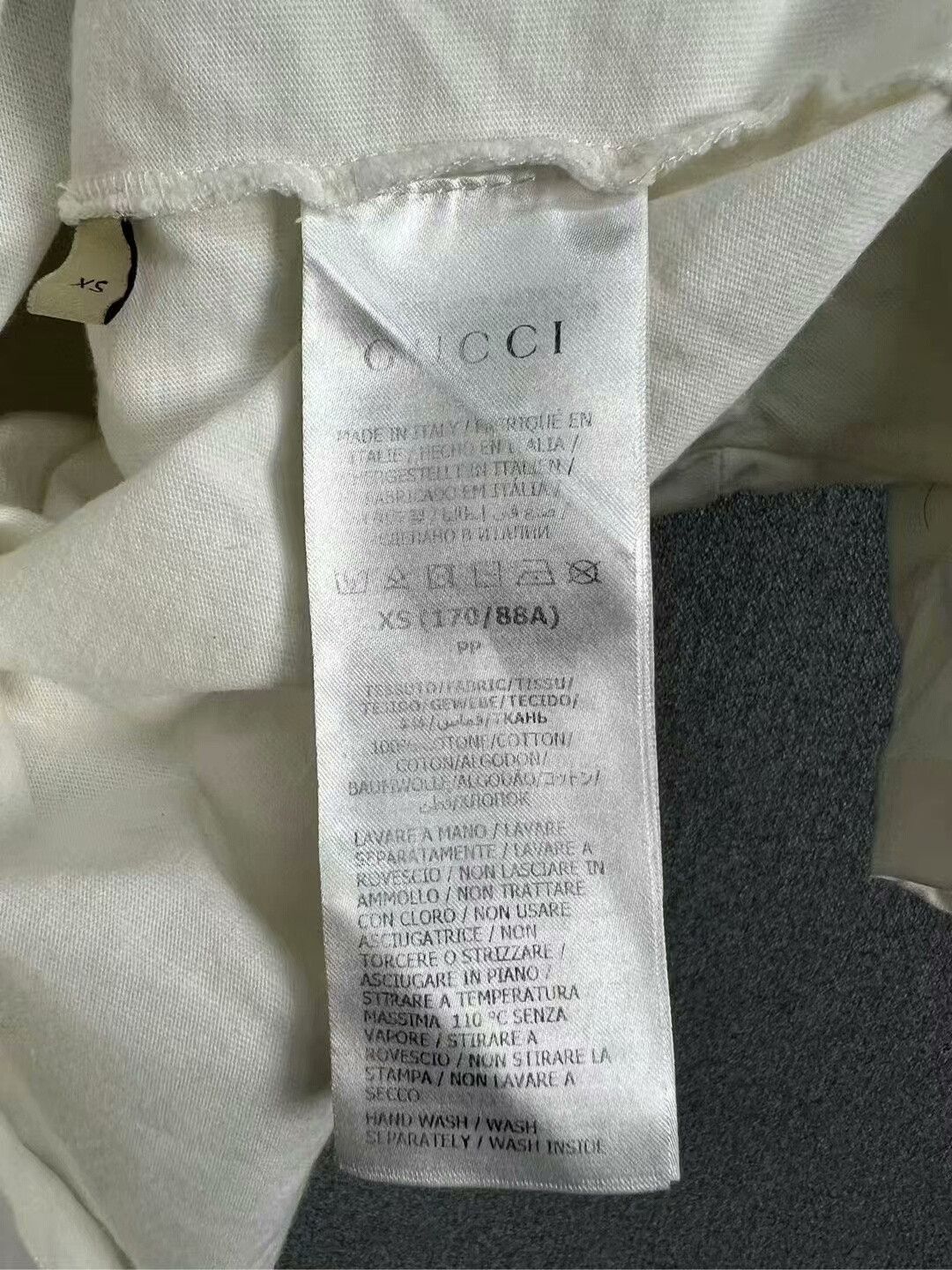 Gucci gucci double g logo short sleeve t-shirt Size XS / US 0-2 / IT 36-38 - 4 Thumbnail