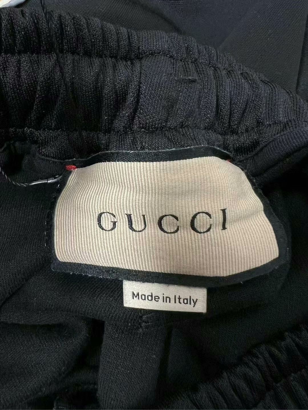 Gucci gucci black logo side pants for women Size US 26 / EU 42 - 3 Thumbnail