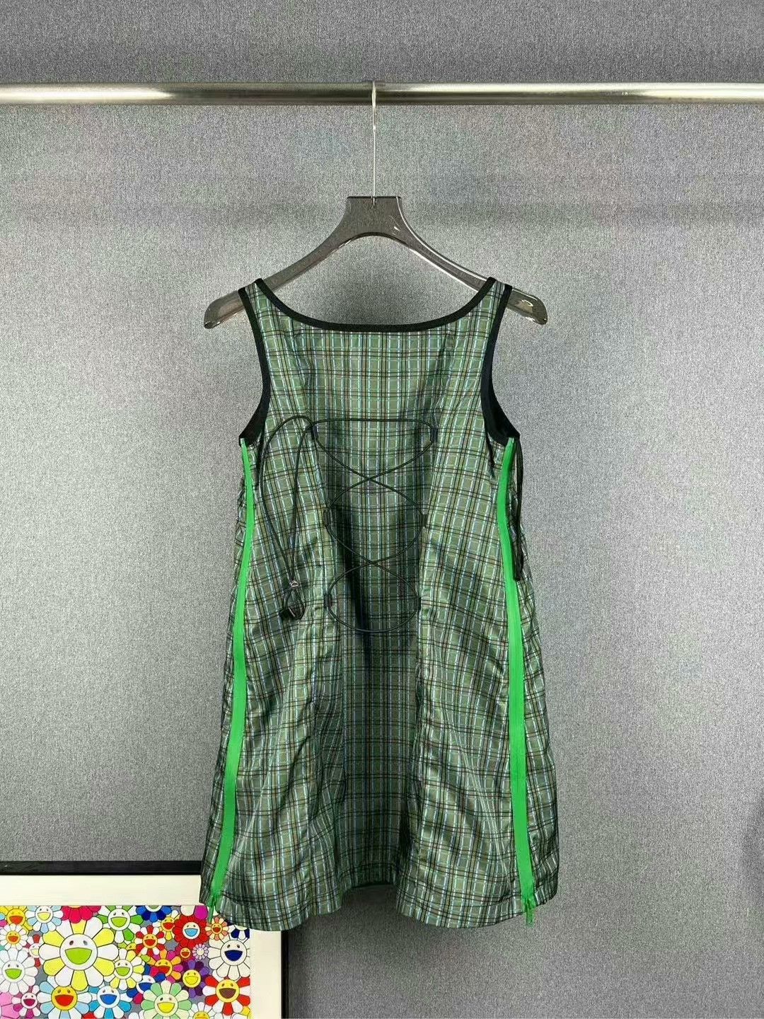 Prada prada nylon spaghetti strap dress Size S / US 4 / IT 40 - 2 Thumbnail