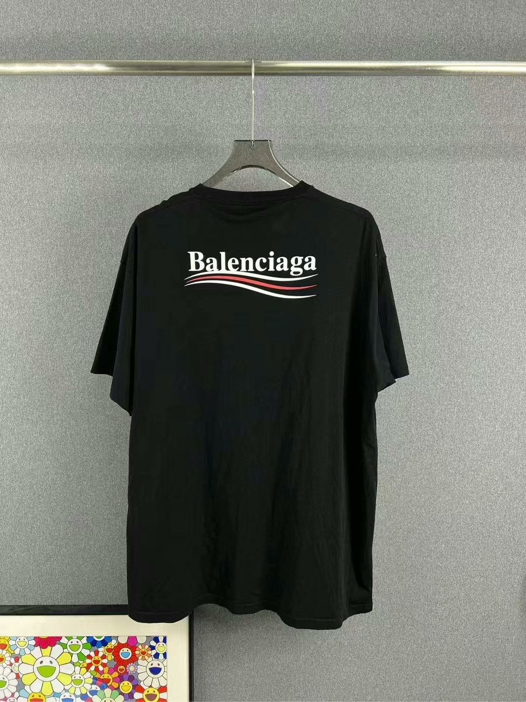 Balenciaga balenciaga black short sleeve t-shirt Size US L / EU 52-54 / 3 - 2 Thumbnail
