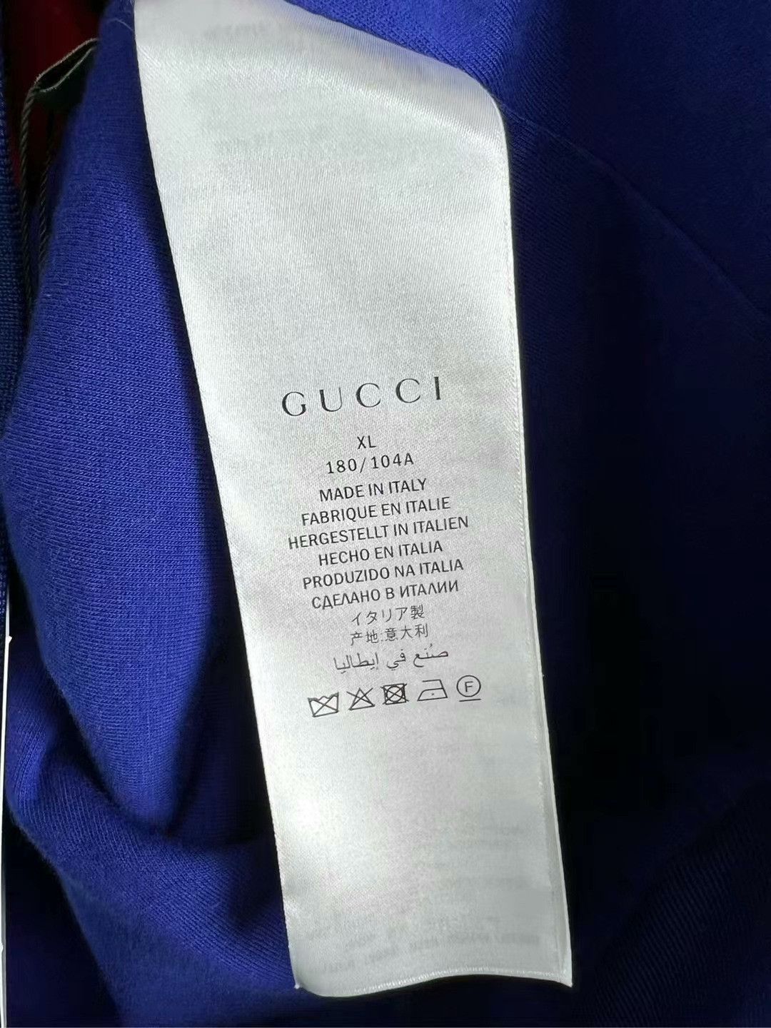 Gucci gucci red blue embroidered jacket XL size Size US XL / EU 56 / 4 - 4 Thumbnail