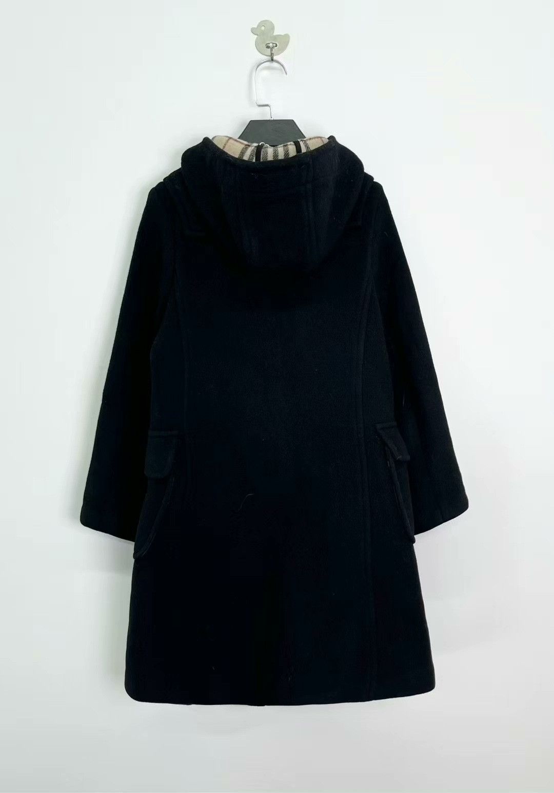 Burberry burberry black duffle coat with hood Size US L / EU 52-54 / 3 - 2 Thumbnail