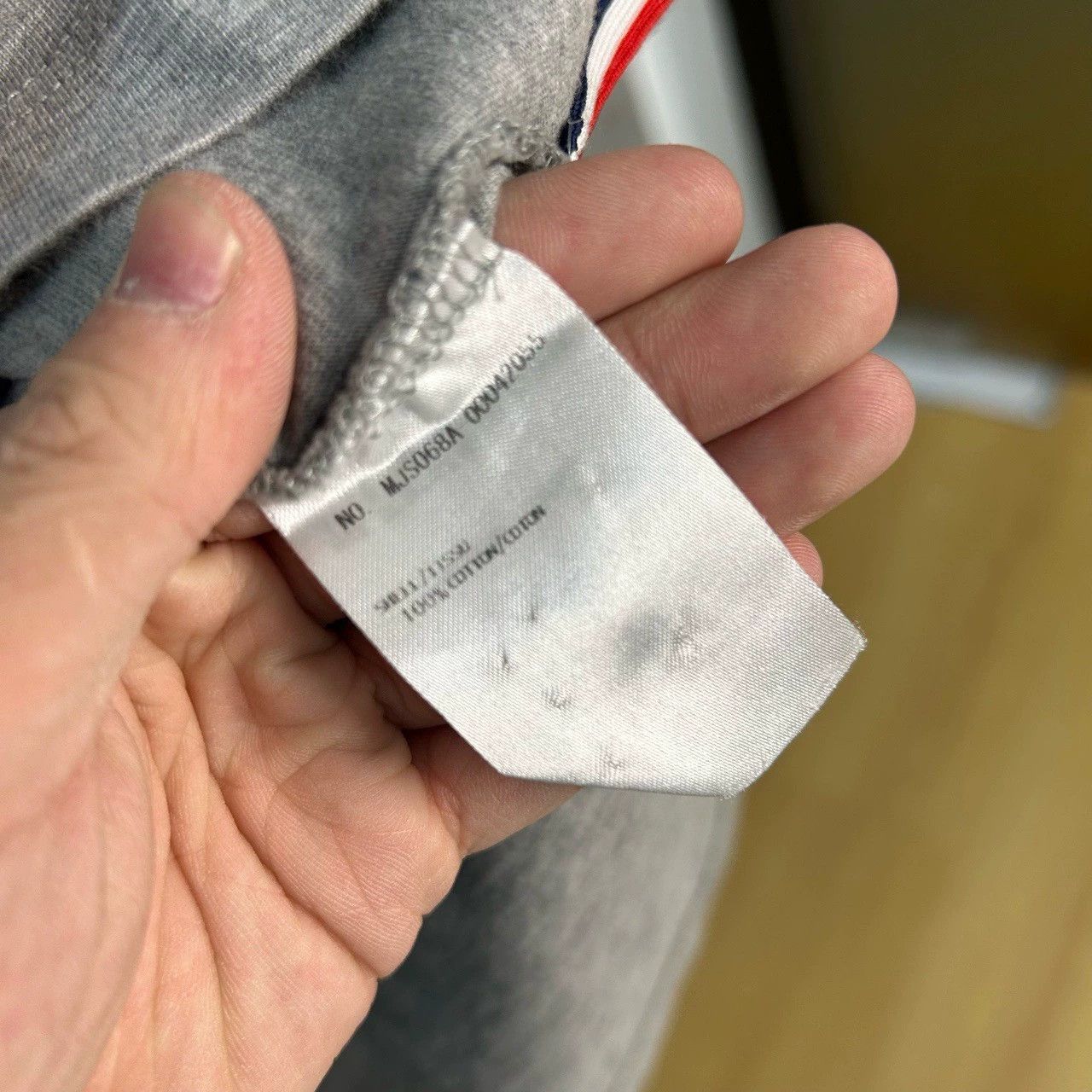 Thom Browne thom browne gray long sleeve sweatshirt Size US S / EU 44-46 / 1 - 4 Thumbnail